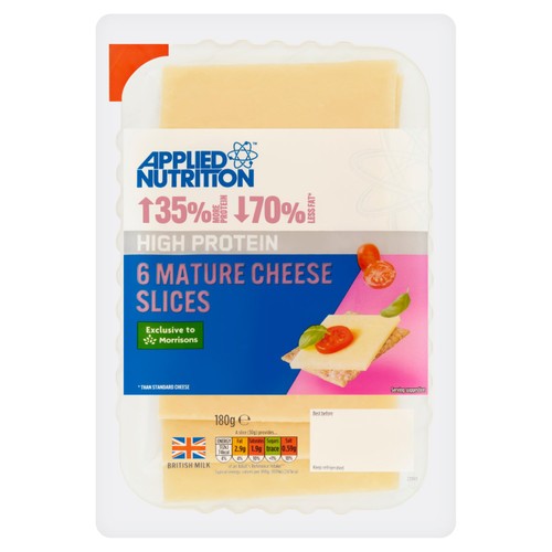 Applied Nutrition Cheddar Cheese Slices
