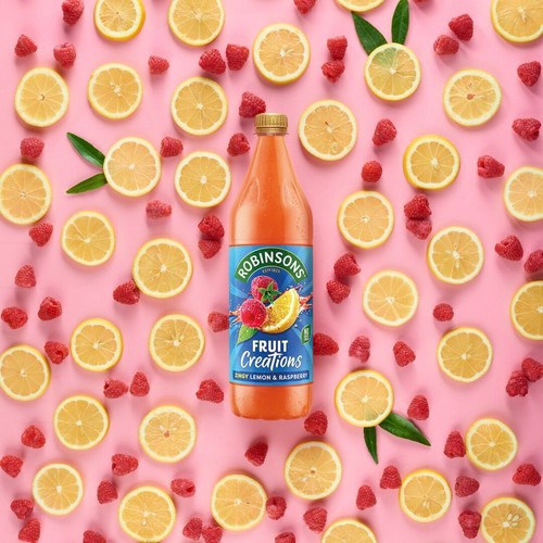 Robinsons Fruit Creations Lemon & Raspberry Squash