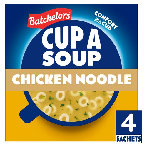 Batchelors Cup a Soup Chicken Noodle 4 Sachets