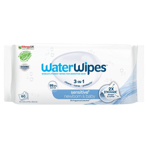 WaterWipes Original Baby Wipes 60 wipes