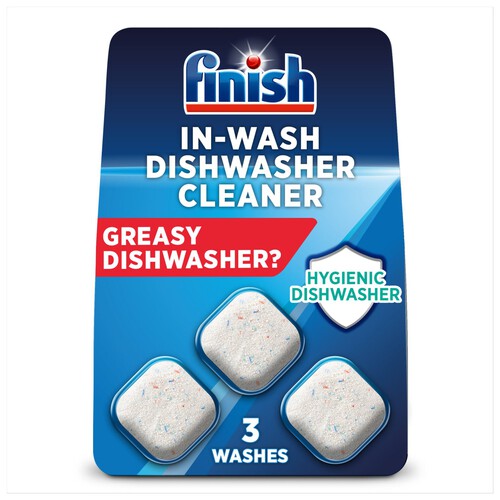 Finish In Wash Cleaner 3 Tablets