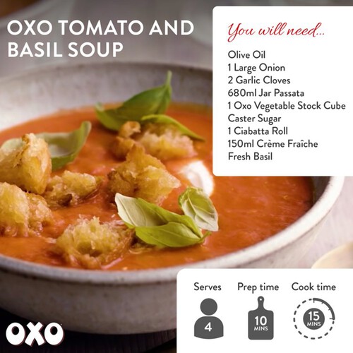 Oxo Vegetable Stock Cubes 24s