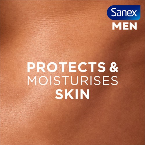 Sanex Men Sensitive Skin Body & Face Shower Gel Body Wash