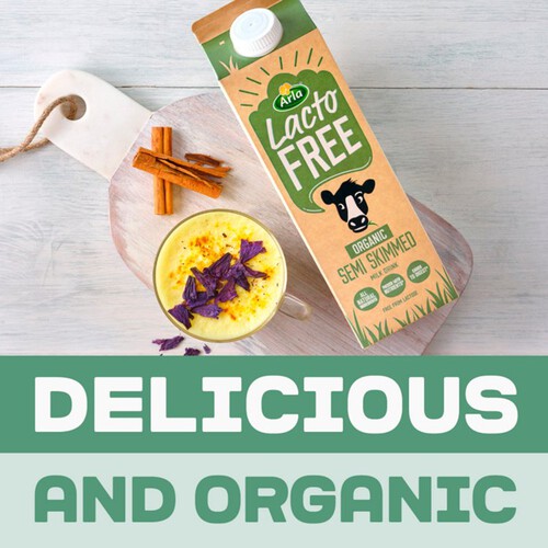 Arla Lactofree Organic Semi Skimmed Milk 