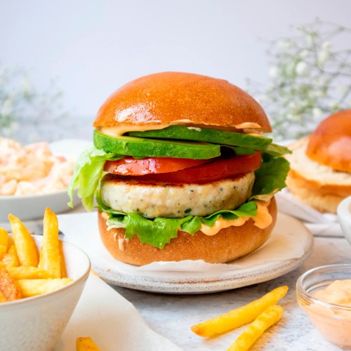 Heck! Chicken Italia Burgers 320g