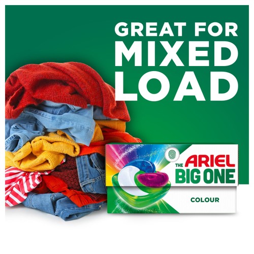 Ariel Colour The Big One Laundry Capsules 29 Washes