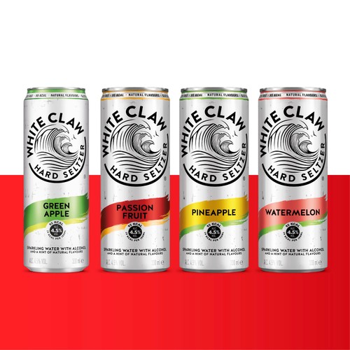 White Claw Hard Seltzer Variety Pack Version 2 (8 x 330ml)