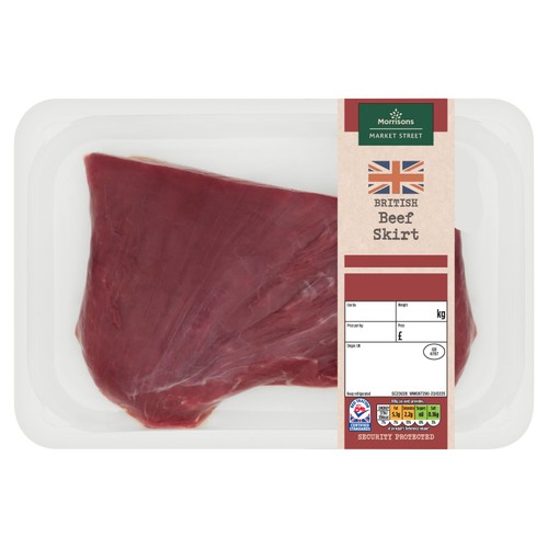 Morrisons British Beef Skirt 350g 
