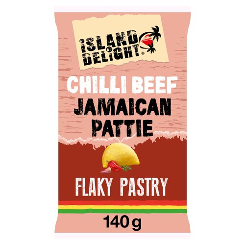 Island Delight Chilli Beef Jamaican Pattie