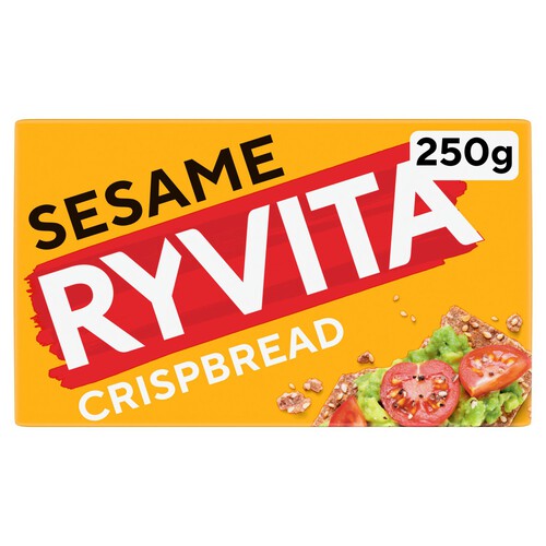 Ryvita Crispbread Sesame Crackers 