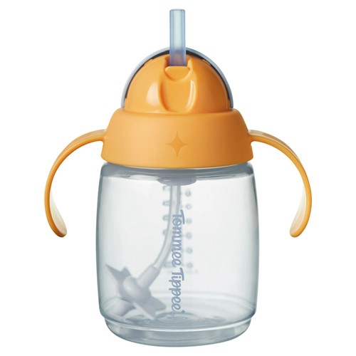 Tommee Tippee 1x Insulated Active Straw Cup, 12 Months+, Assorted Colours
