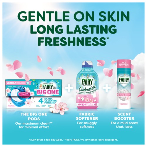 Fairy Cherry Blossom & Nordic Cotton In-Wash Scent Booster