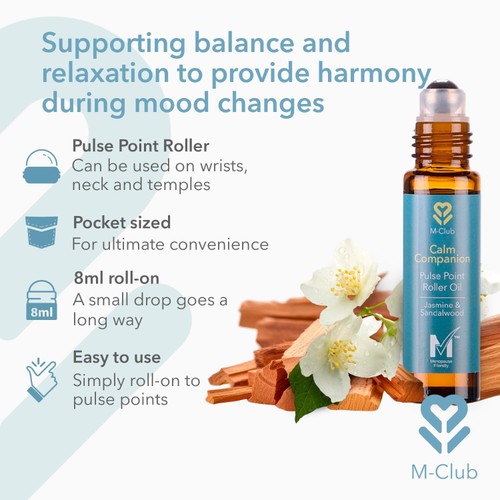 M-Club Calm Companion Pulse Point Roller Oil