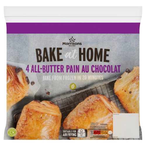 Morrisons bake at home 4 pain au chocolat