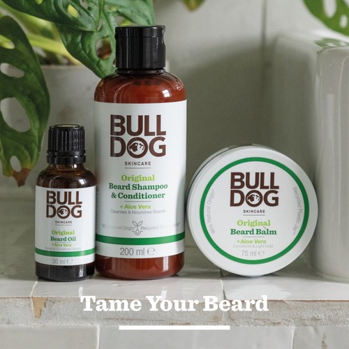 Bulldog Skincare For Men Original Beard Shampoo & Conditioner