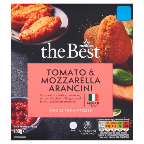 Morrisons The Best Tomato Mozzarella Arancini