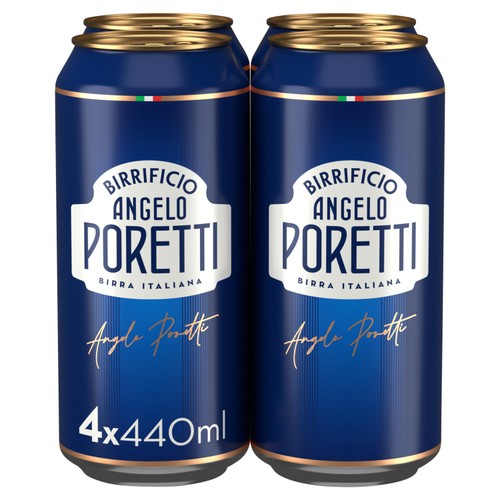 Birrificio Angelo Poretti Italian Lager Cans 4x440ml