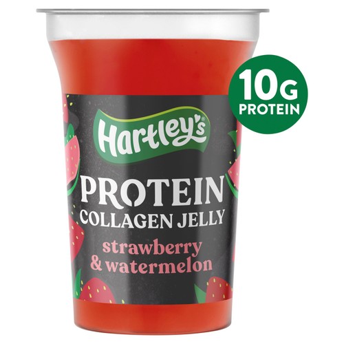 Hartley's 10g Protein Collagen Jelly Strawberry & Watermelon 175g