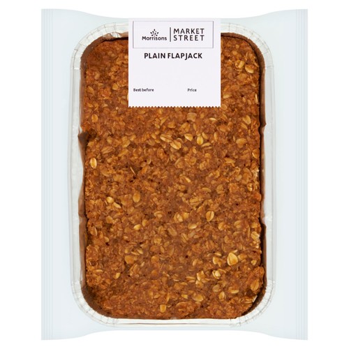 Morrisons plain flapjack