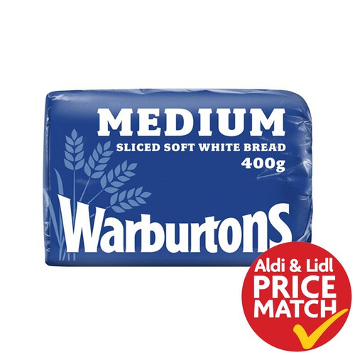 Warburtons Medium White Bread