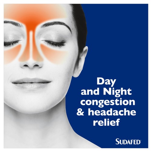 Sudafed Headcold Day & Night 