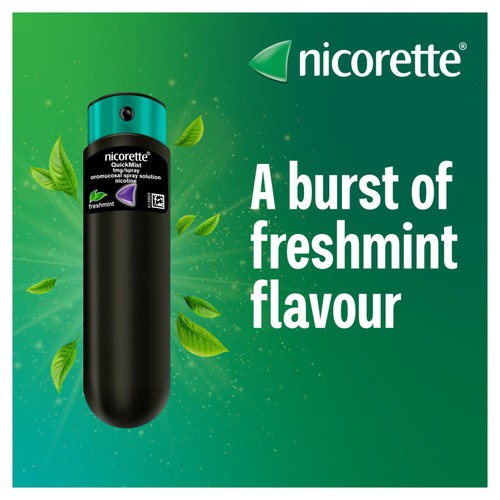 Nicorette QuickMist Mouthspray Freshmint (Stop Smoking Aid)