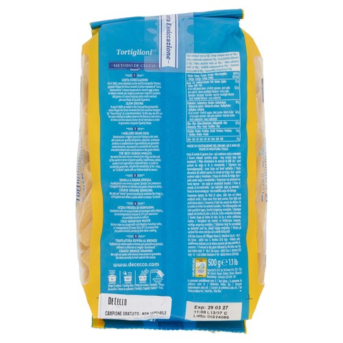 De Cecco Tortiglioni No 23 500g