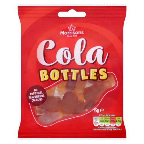 Morrisons cola bottles