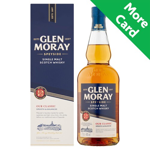 Glen Moray Single Malt Scotch Whisky