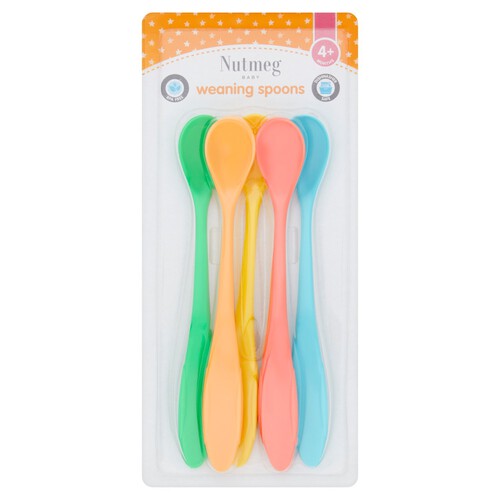  Nutmeg Weaning Spoons 4M+