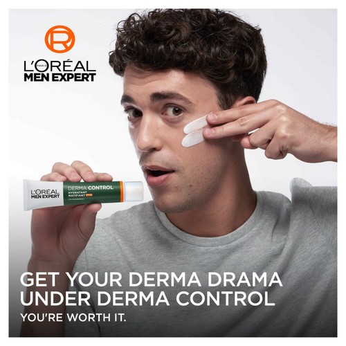 L'Oreal Men Expert Derma Control Spf30 Moisturiser 40ml