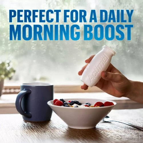Actimel Simple Immune Support Natural Yoghurt Drink  8 x 100g