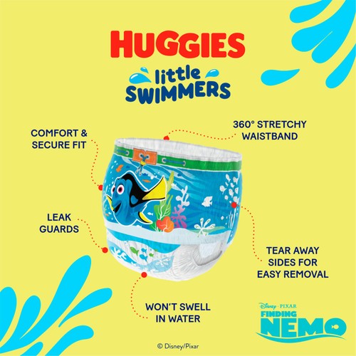 Huggies Little Swimmers Swim Nappies Size 3-4