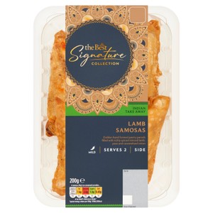The Best Signature Collection Lamb Samosas 200g