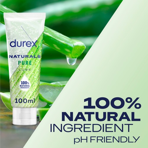Durex Naturals Water Based Pure Lubricant Gel