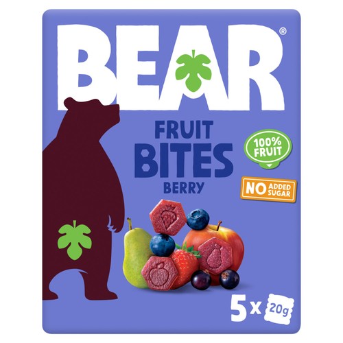 Bear Fruit Bites Berry 5X20G