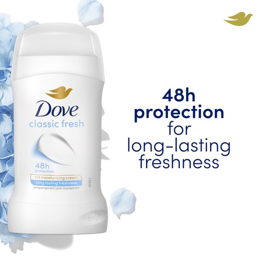 Dove For Women Antiperspirant Stick Classic Fresh 50ml