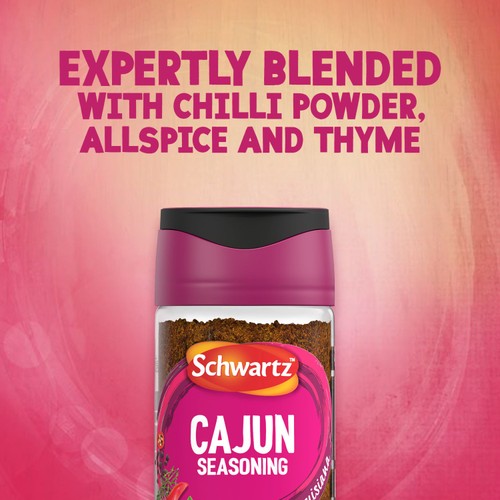 Schwartz Cajun Herb & Spice Blend Seasoning   