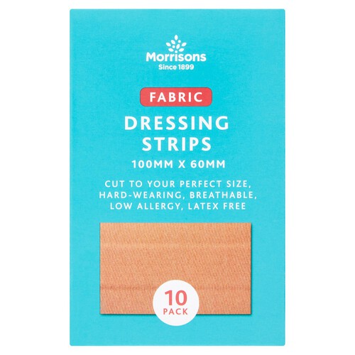 Morrisons Fabric Dressing Strips 