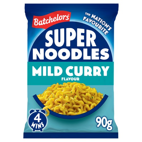 Batchelors Super Noodles Mild Curry Flavour