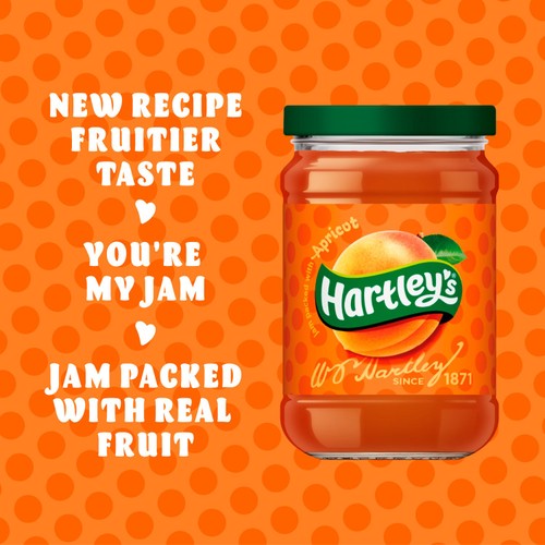 Hartley's Best Apricot Jam 300G