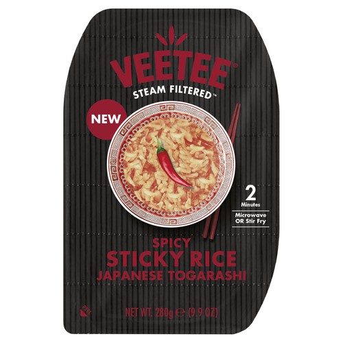 Veetee Japanese Togarashi Spicy Sticky Rice 