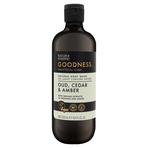 Baylis & Harding Goodness Oud, Cedar & Amber Body Wash 