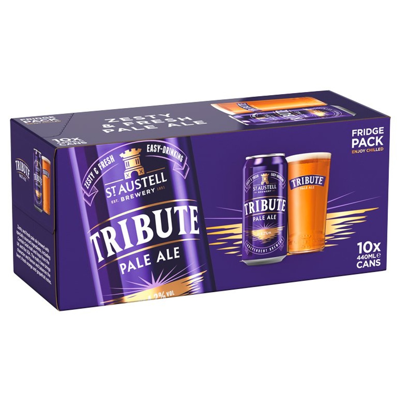 St Austell Tribute Pale Ale 10x440ml