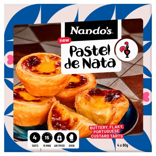 Nando's Pastel De Nata  4 x 80g
