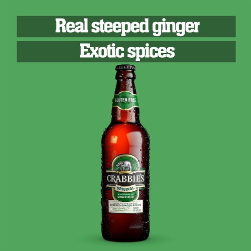 Crabbies Ginger Beer Bottle