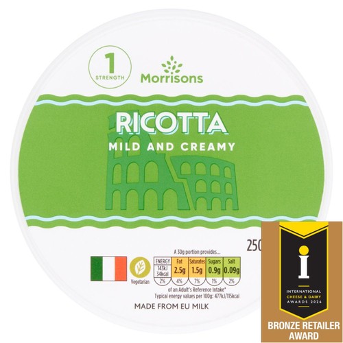 Morrisons Ricotta   250g