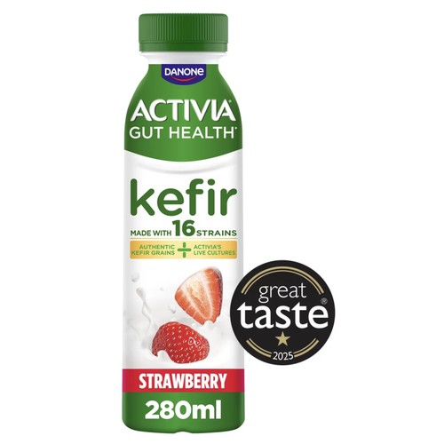 Activia Kefir Strawberry Gut Health Yoghurt Drink