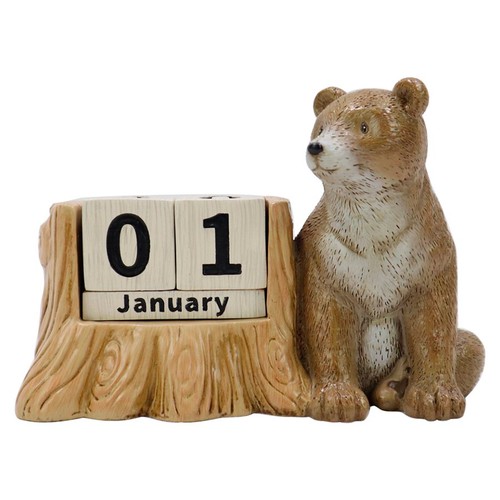 Nutmeg Home Bear Perpetual Calendar