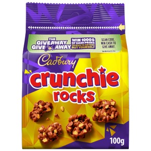 Cadbury Crunchie Rocks Chocolate Bag